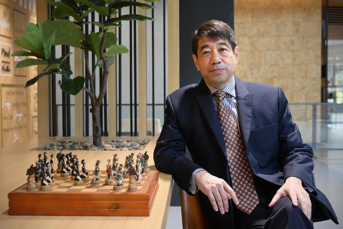 kkpreview28/ST20241127_202470100605/Ng Sor Luan/Singaporean chess player Kenneth Tan, who will be taking in the Nov 29-Dec 5 Singapore International Open.