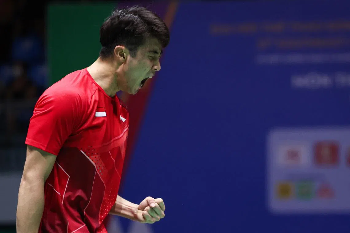 第31届越南东南亚运动会（第31届东运会）羽毛球赛。2022年5月22日，新加坡羽毛球选手骆建佑在第31届河内东运会羽球男单决赛中，以0比2不敌泰国选手，无缘金牌。