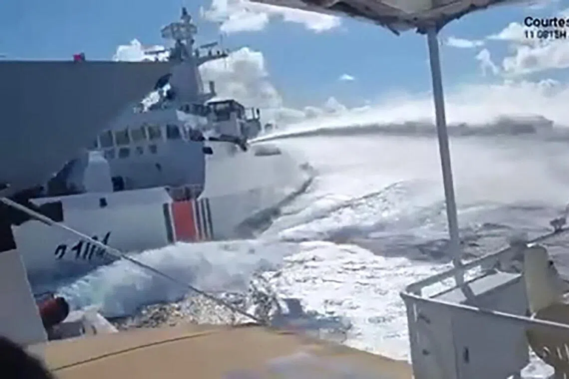 The shoal has been the site of increasing China-Philippines clashes in recent years.