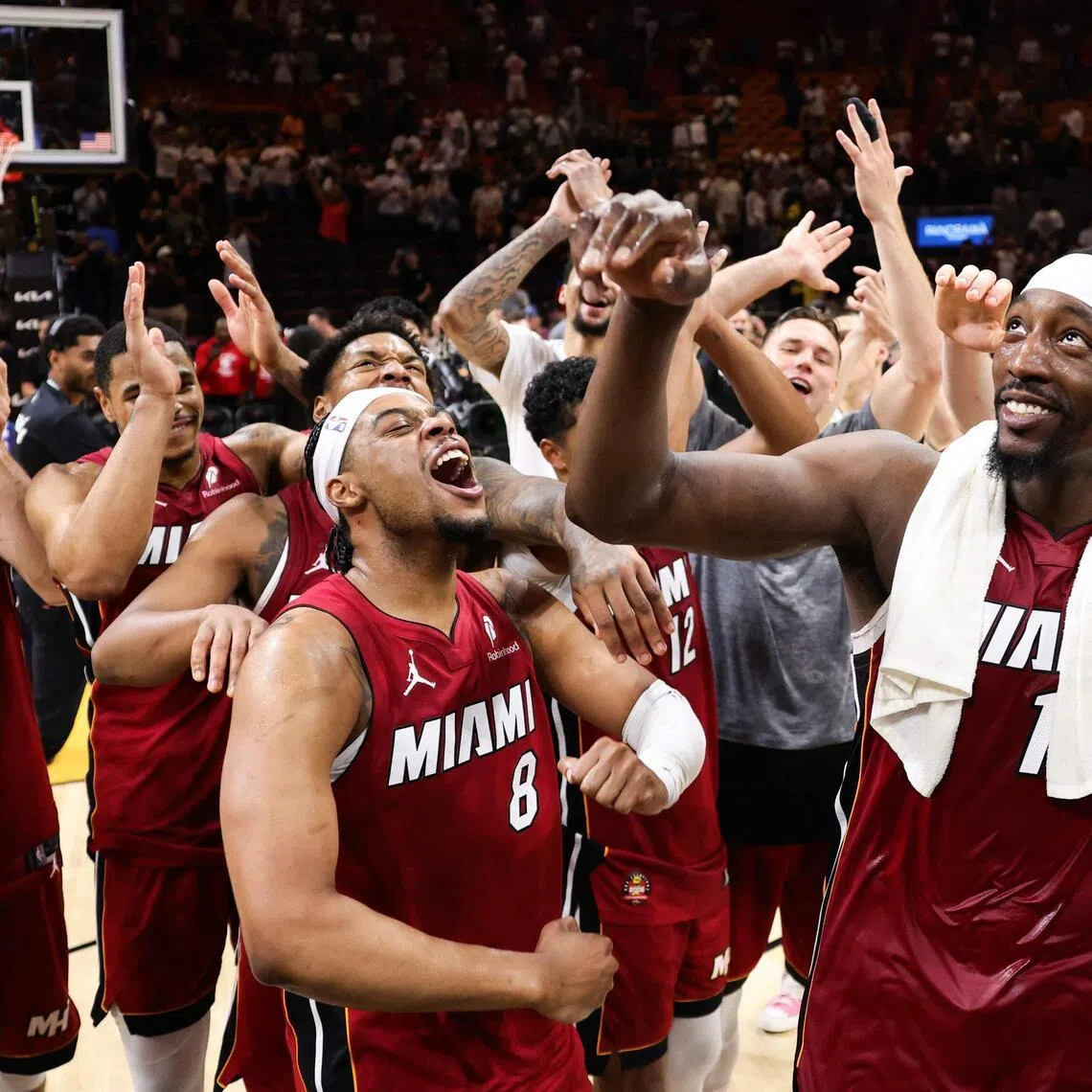 Bam Adebayo’s previous career best was 41 on Jan 23, 2021, against the Brooklyn Nets.