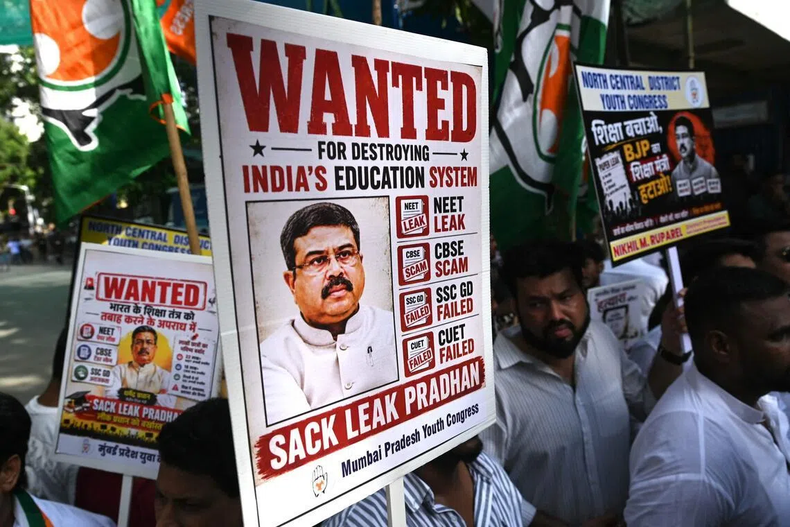 Indian education minister resigns after days of youth protests