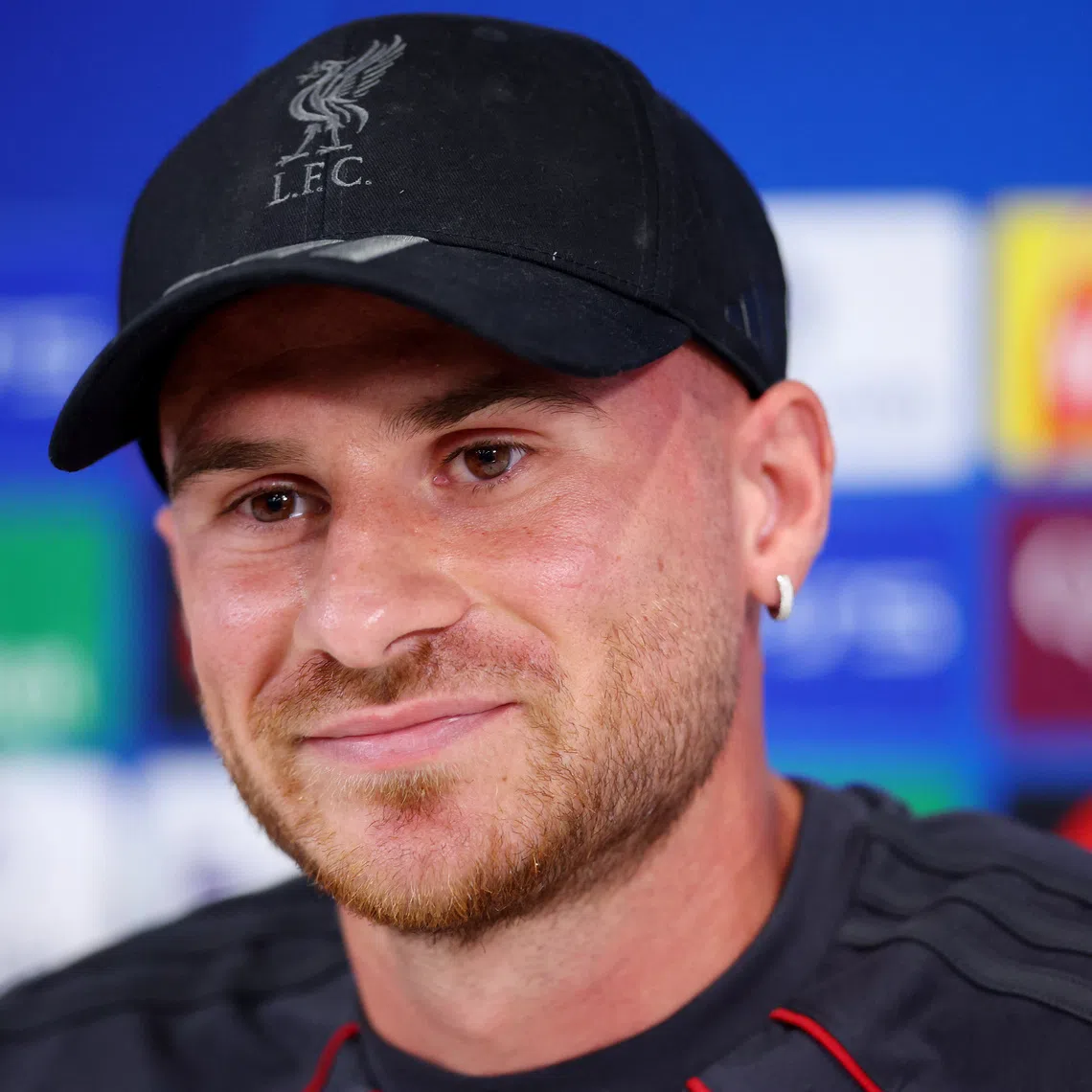 Soccer Football - UEFA Champions League - Liverpool & Atletico Madrid Press Conference & Training - Anfield, Liverpool, Britain - September 8, 2026 Liverpool's Alexis Mac Allister during press conference Action Images via Reuters/Ed Sykes