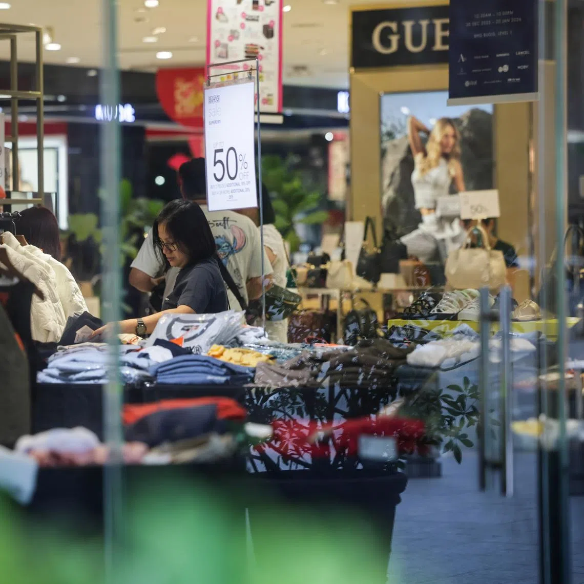Higher sales across most retail segments drove growth in April.