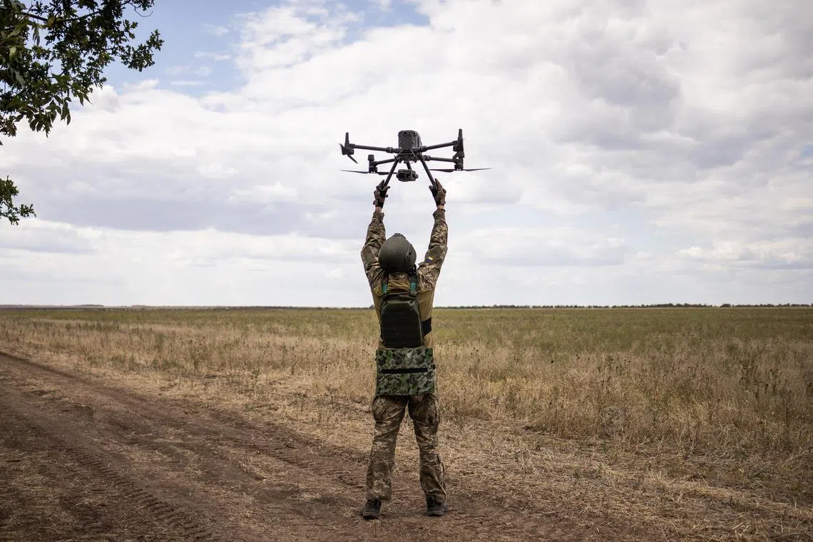 Ukraine's military has begun a programme to use drones to guide Russian soldiers who want to surrender.