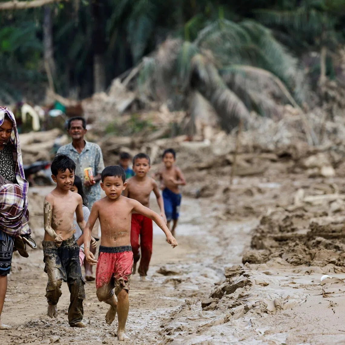 Floods and landslides killed more than 900 people on Indonesia's island of Sumatra in December 2025.