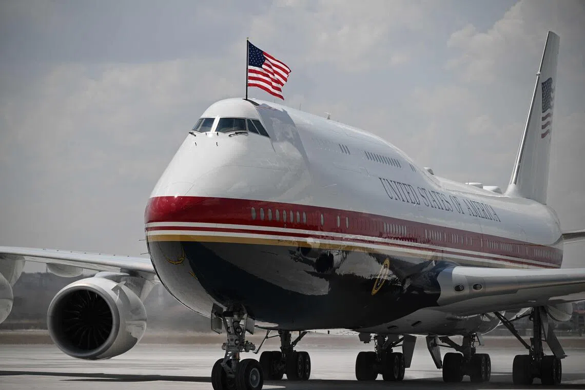 Trump says he will use old Air Force One to travel to UK, with new plane going there too