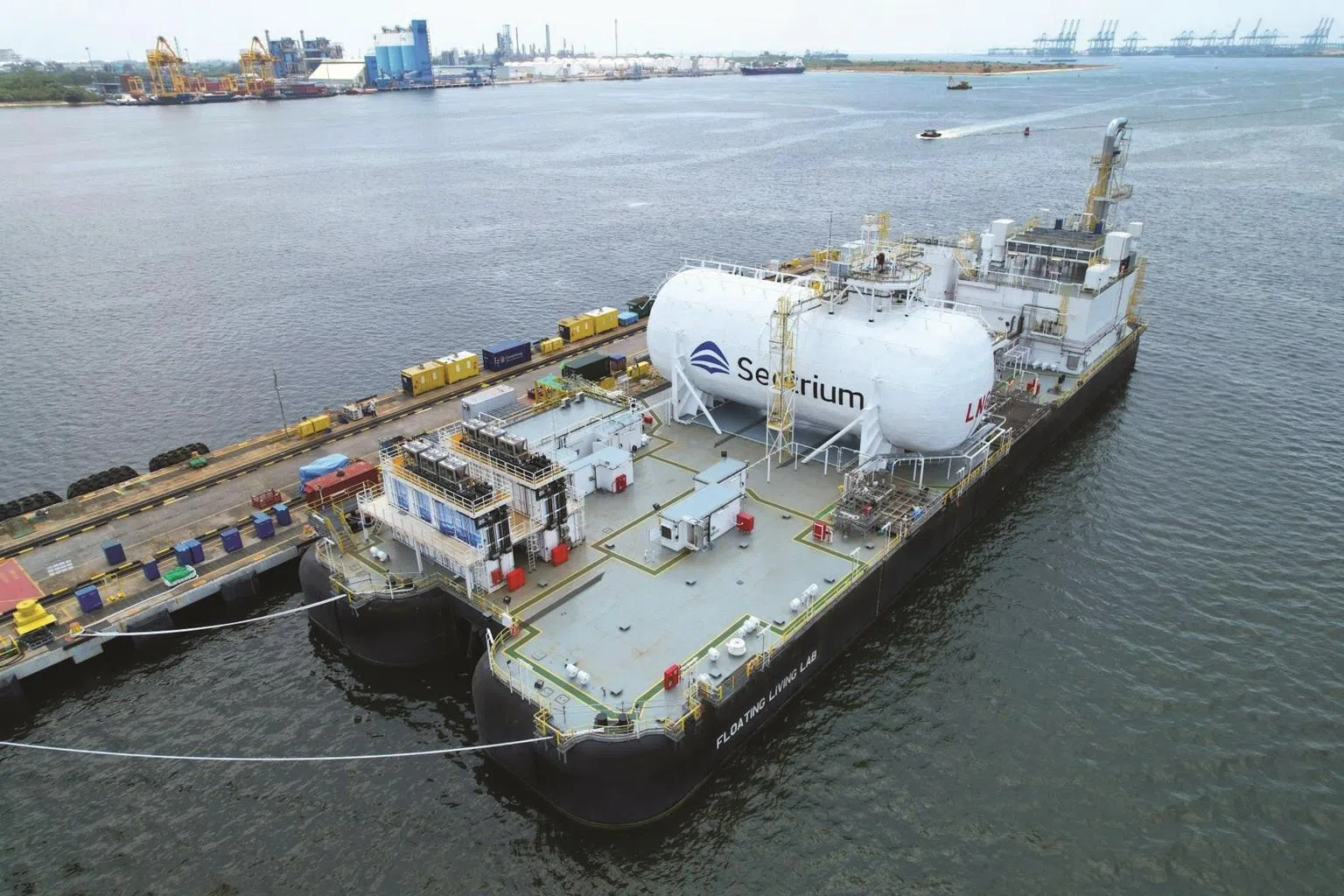 seatrium floating living lab testbed offshore wind