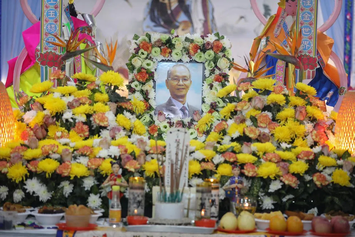 The late Mr Kee Kin Tiong, a Taoist, had been given Christian funeral rites meant for a 70-year-old man who was scheduled for cremation at the time.