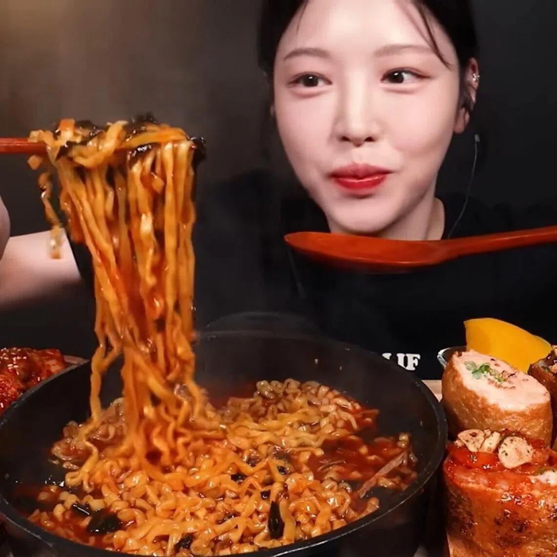 The Buldak miyeok tang myeon trend gained further momentum after popular mukbang creator Eat with Boki uploaded a video of herself eating it on Nov 27.