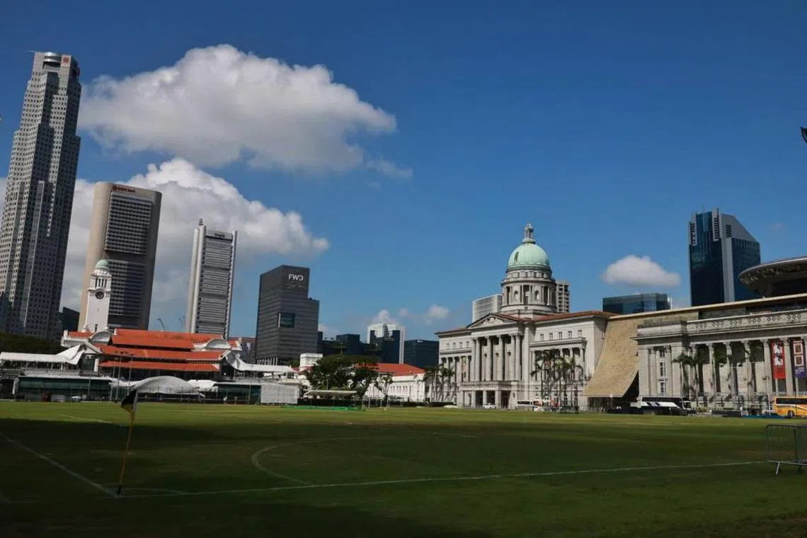 The Padang, sited in the heart of Singapore’s civic district, was gazetted Singapore’s 75th national monument on Aug 9, 2022.