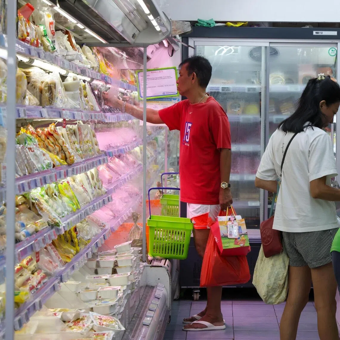 Sheng Siong saw its shares slide. 