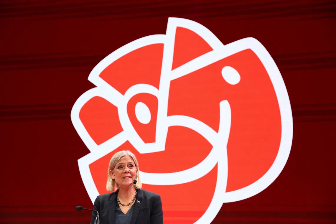 Swedish opposition leader Andersson says she cannot form government in current situation
