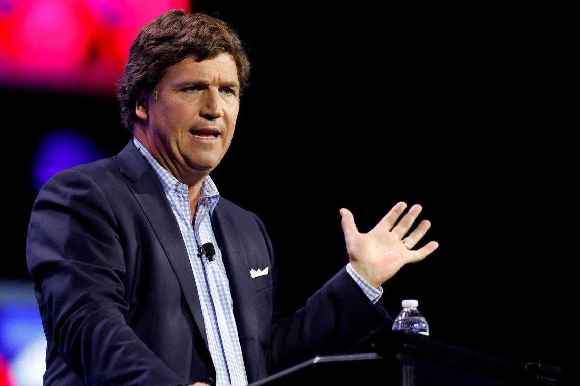 Access to free ad-supported and paid video content will be available on The Tucker Carlson Network website.