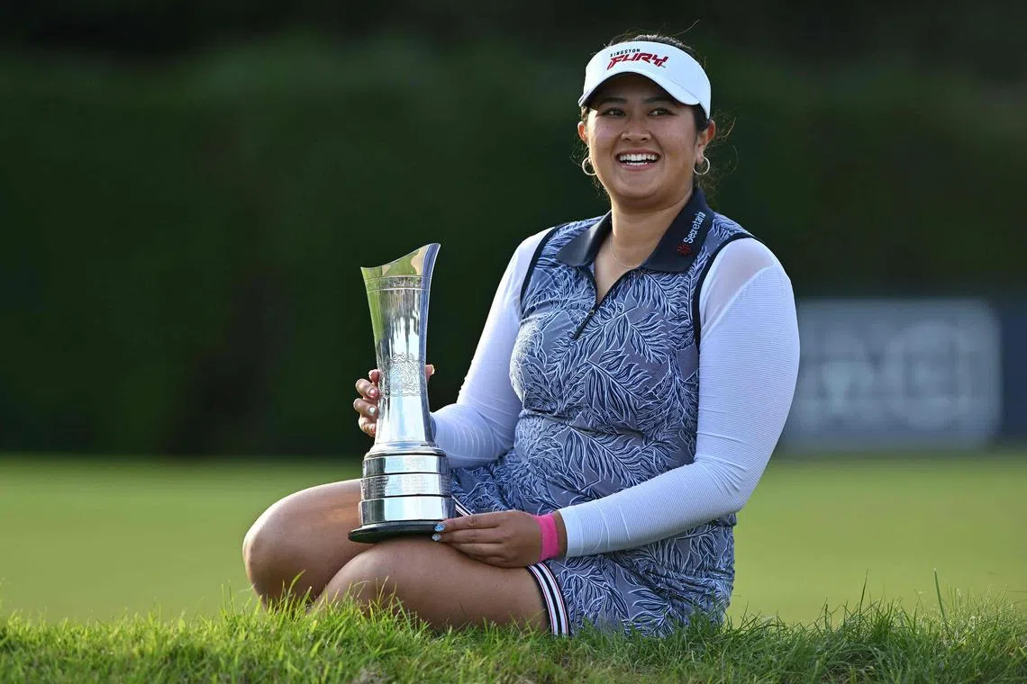 Lilia Vu rose from No. 6 in the latest rankings, released Monday, after her victory Sunday at the AIG Women’s Open.