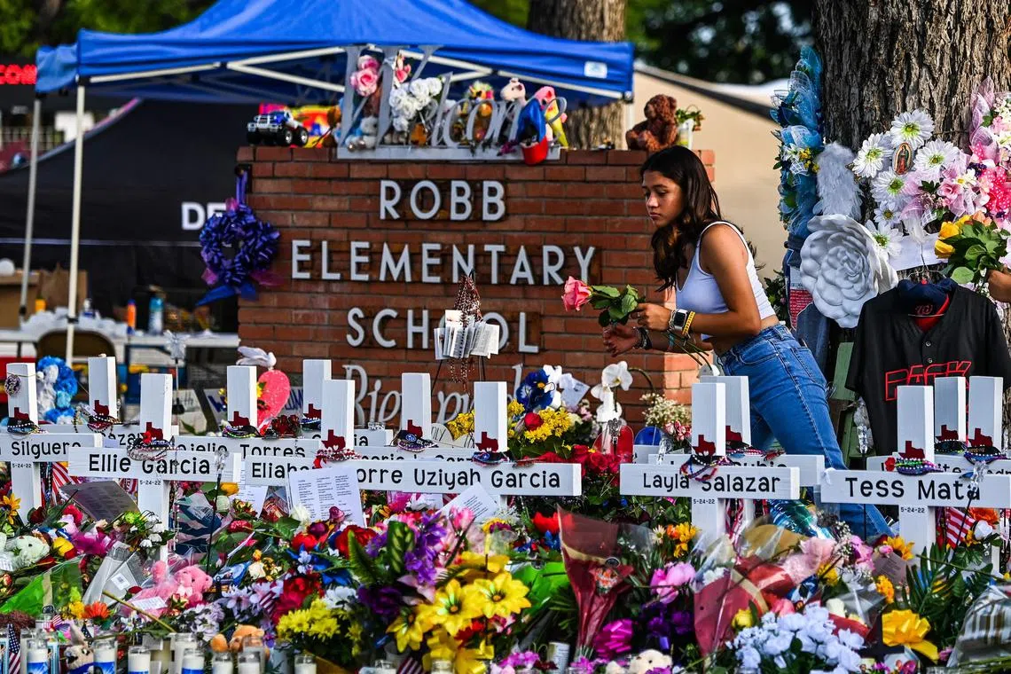 Nineteen children and two teachers were killed in a mass shooting at Robb Elementary School on May 24, 2022.