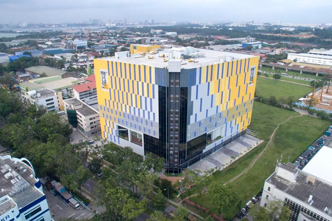 The Gain City Megastore at Sungei Kadut adds shopping buzz to northern Singapore.