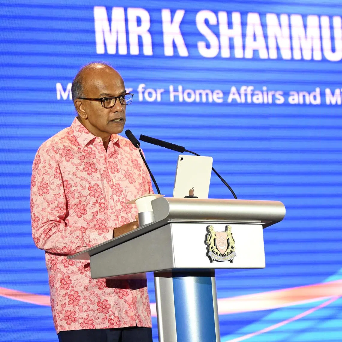 Raising the retirement age will allow MHA to better meet its manpower needs and tap the experience of more mature officers, said Law and Home Affairs Minister K. Shanmugam.