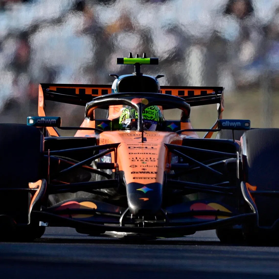 Formula One F1 - Hungarian Grand Prix - Hungaroring, Budapest, Hungary - July 24, 2026 McLaren's Lando Norris during practice REUTERS/Marton Monus