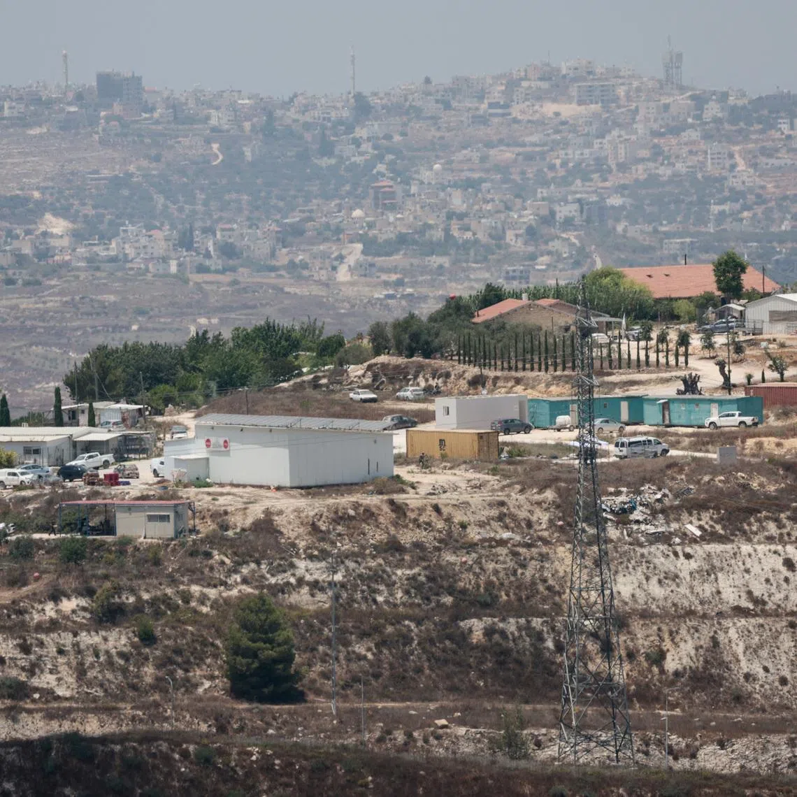 A view of the Israeli settlement Havat Gilad, in the aftermath of a deadly shooting incident according to Israeli and Palestinian health officials, near Nablus, in the Israeli-occupied West Bank, July 24, 2026. REUTERS/Mohammed Torokman