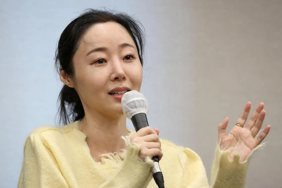 Ms Min Hee-jin resigned from her label on Nov 20 following a protracted legal battle with Hybe that has rocked South Korea's K-pop industry. 