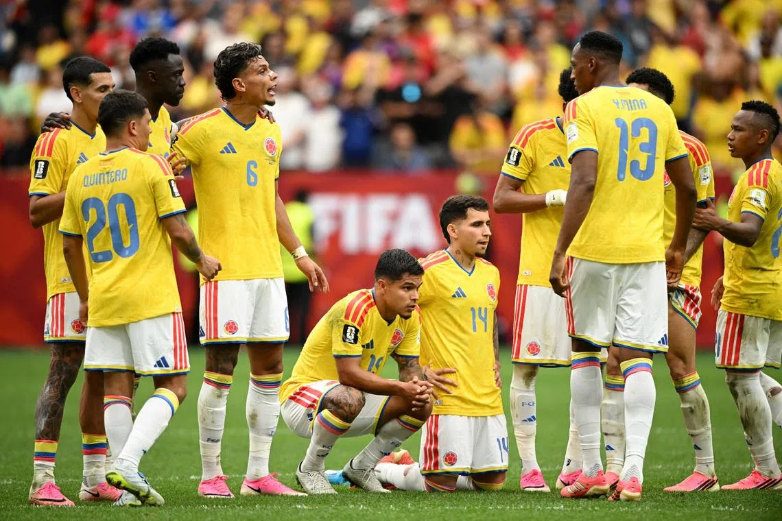 Colombia lost 4-3 on penalties to Switzerland following a 0-0 draw after extra time.