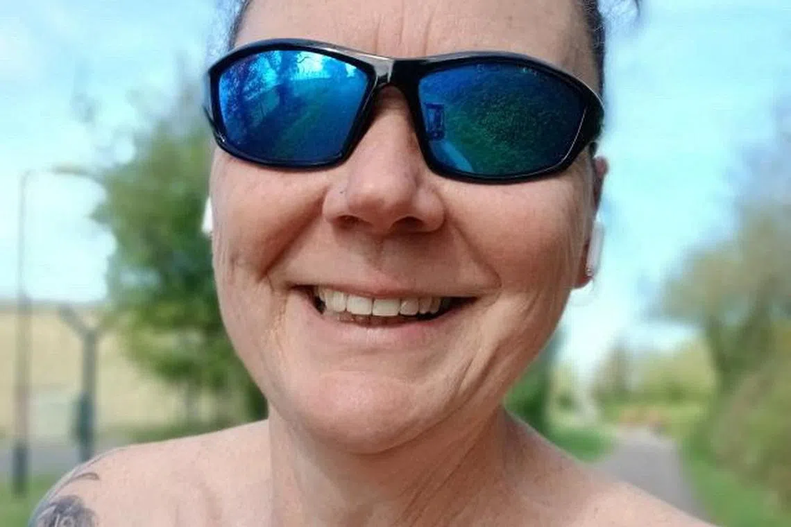 FILE PHOTO: An undated handout image of Louise Butcher in Braunton, North Devon, Britain. Louise Butcher/Handout via REUTERS/File Photo