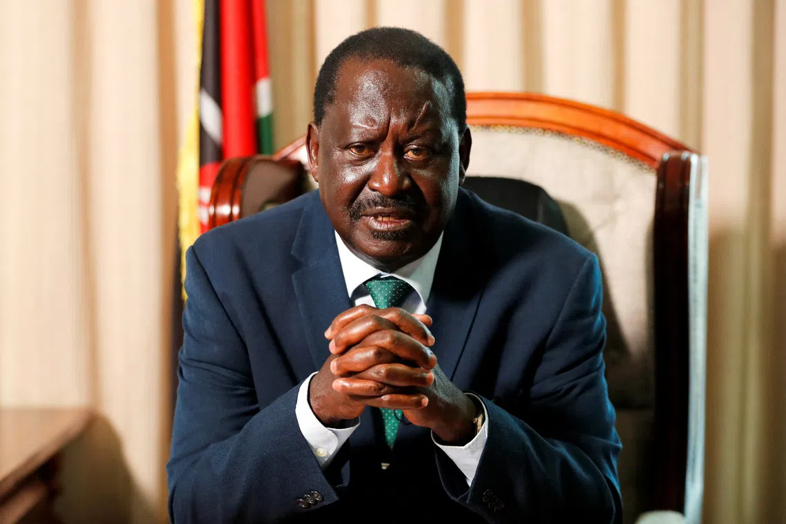 Kenya's veteran opposition leader Raila Odinga dies at 80