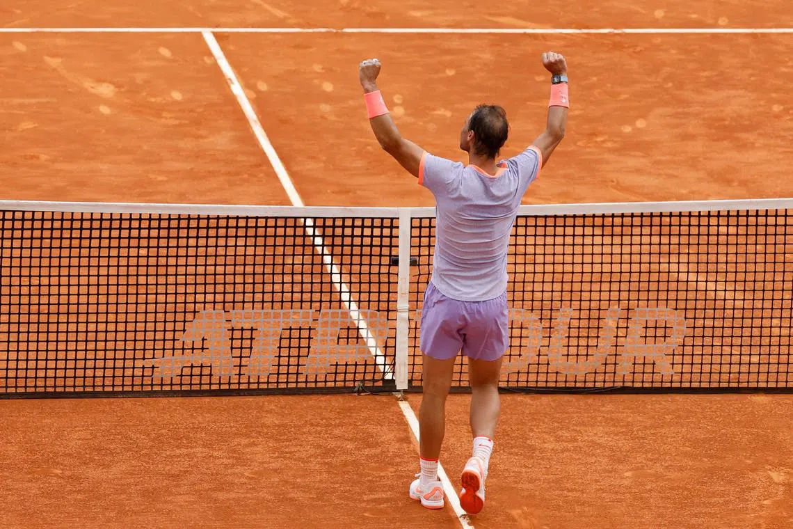 Clay-court genius Rafael Nadal is still fighting to get to Paris and compete.