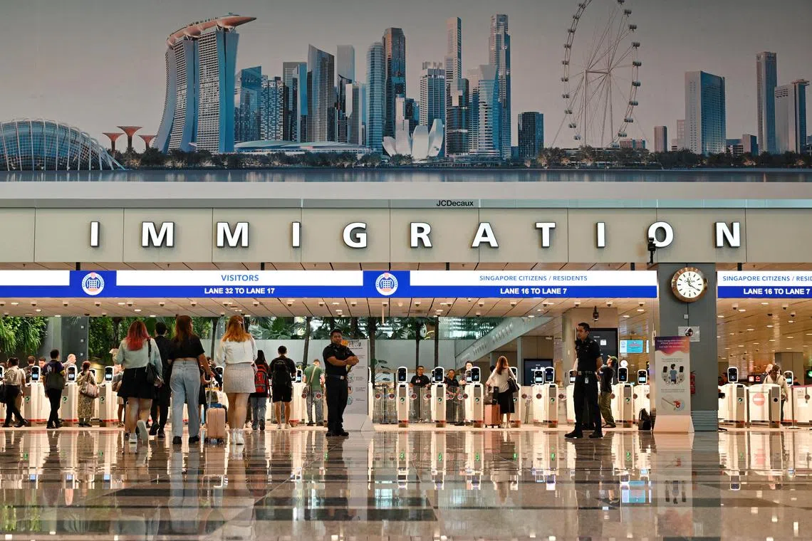 Travellers are advised to factor in additional time for immigration clearance due to delays at the checkpoints.