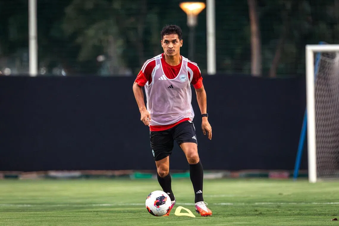 Lions defender Safuwan Baharudin is raring to return to international action.