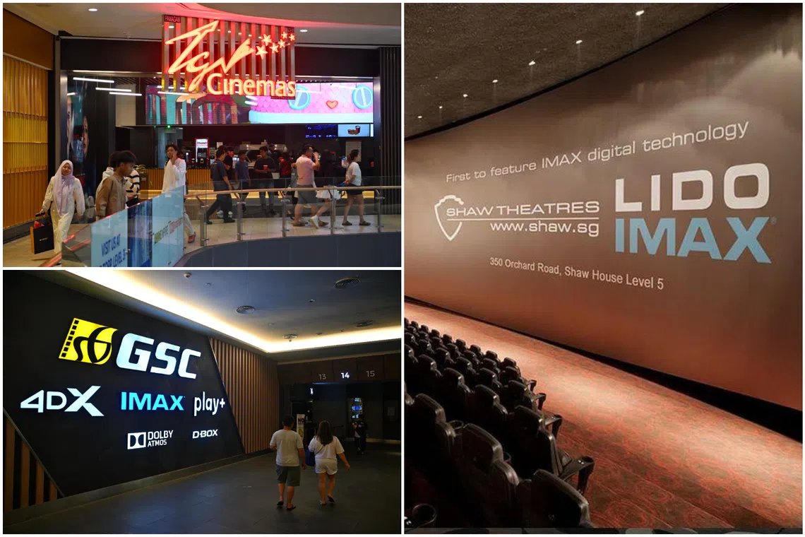Singaporeans are already regular visitors to JB cinemas (left).