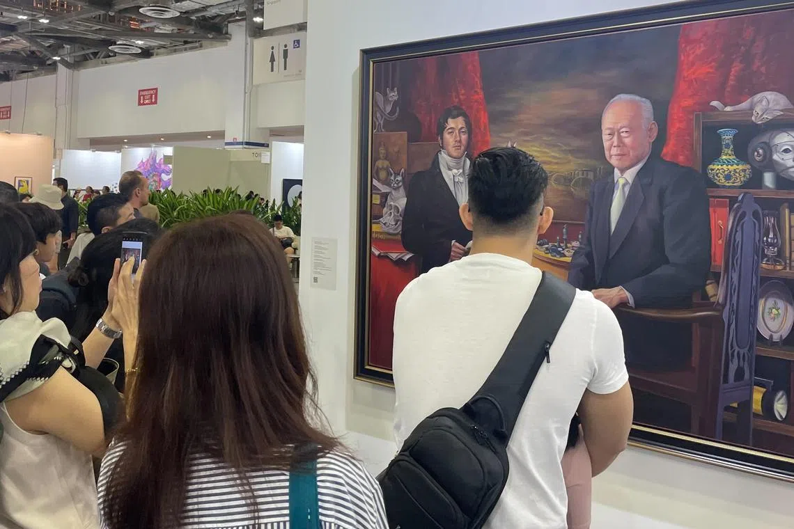 Crowds were seen at this year's Art SG, which drew a record 45,300 visitors in its sophomore edition.