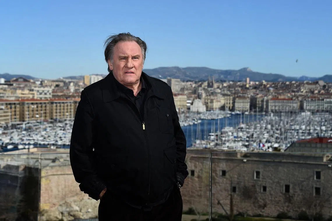 Depardieu, an icon of French cinema, has been accused of sexual harassment and assault by more than a dozen women.