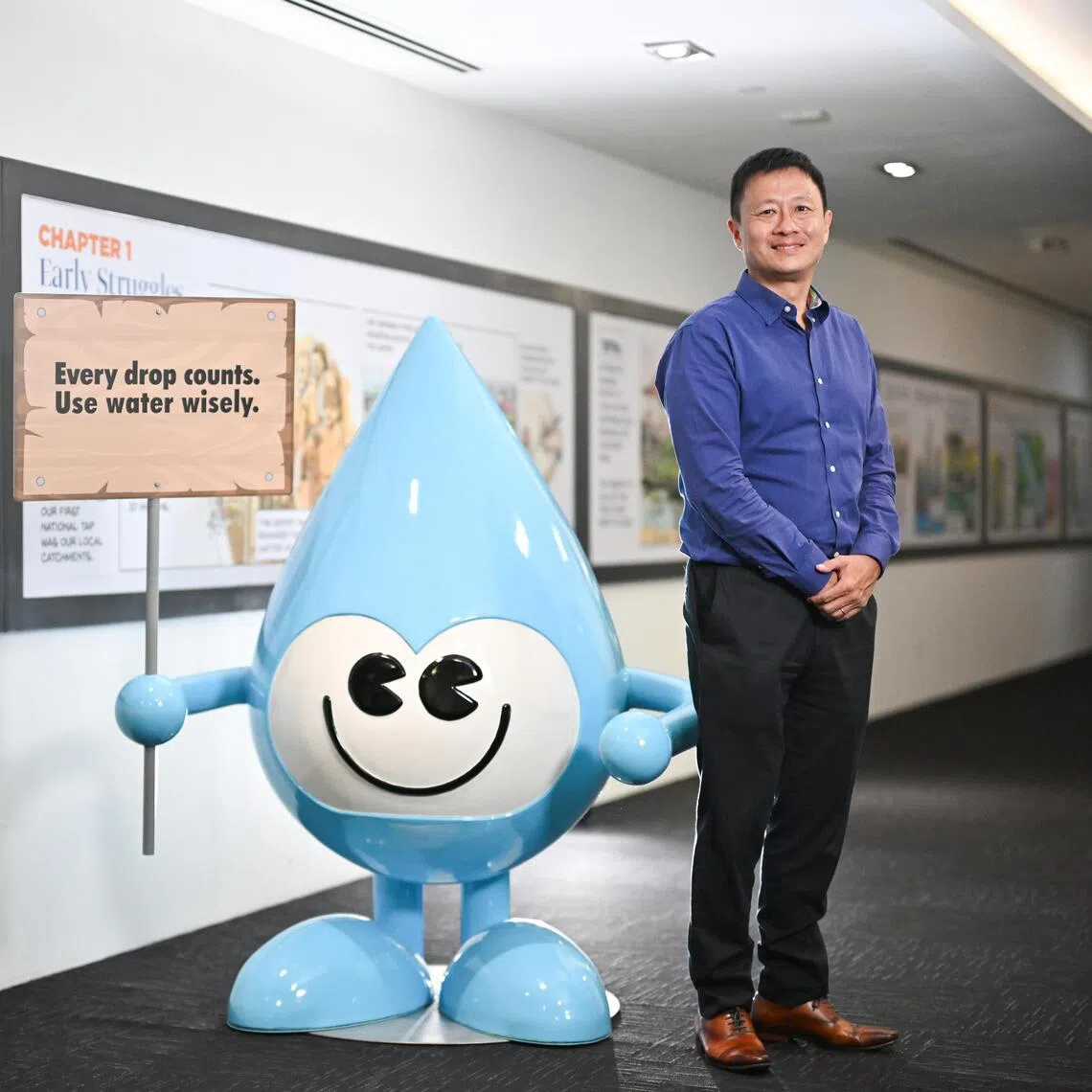 ST20251128-202508700473-Lim Yaohui-Shabana Begum Nazeer-sbpub30/

Interview with PUB's chief executive Ong Tze Chin about flash flood preparedness at Environment Building on Nov 28, 2025. 

(ST PHOTO: LIM YAOHUI)