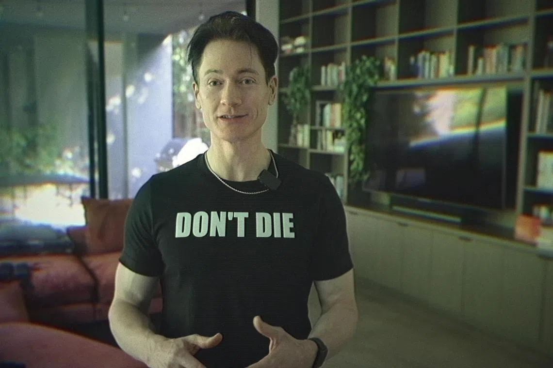 addie08 - Bryan Johnson in Don't Die: The Man Who Wants to Live Forever

Source/copyright: Netflix