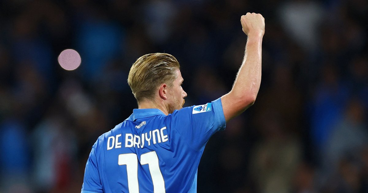 Inter rout Parma, De Bruyne double lifts Napoli