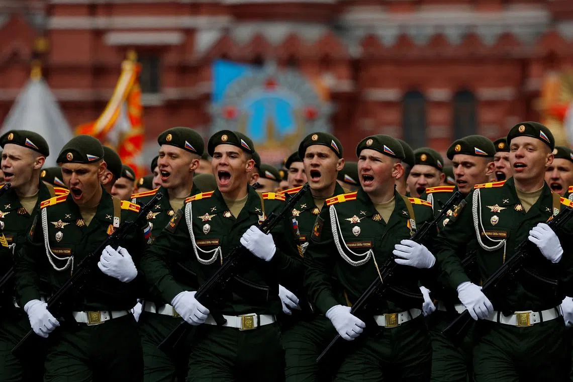 All Russians who sign a contract with the army will now receive an upfront payment of 400,000 roubles (S$6,216). 