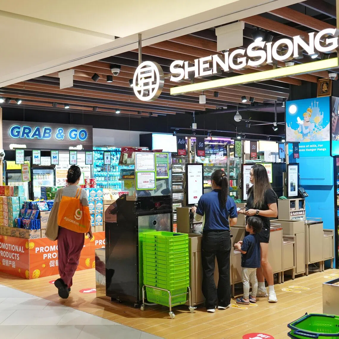 The supermarket chain operator has over 80 stores islandwide. PHOTO: LIANHE ZHAOBAO