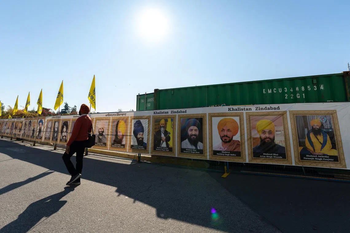 The protest call comes a week after Canada said India may have been involved in the killing of a Sikh separatist leader.