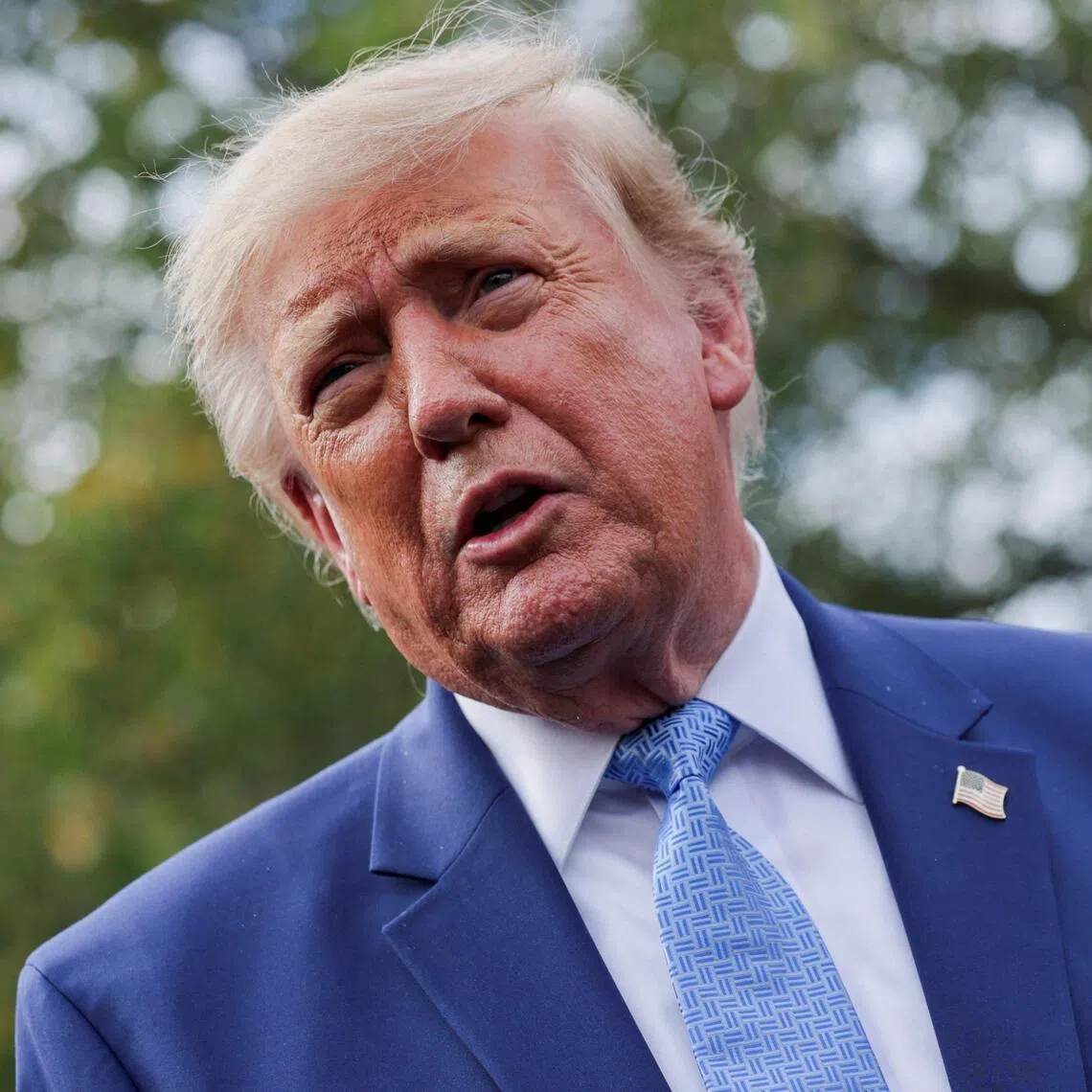 US President Donald Trump projected confidence about his party’s prospects.