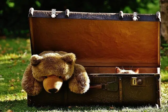 It's not easy if your parents have collected many things over the years and you have to deal with them. 