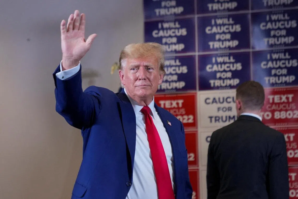 Former US president Donald Trump faces a slew of criminal and civil cases even as he seeks a second term in the Oval Office.