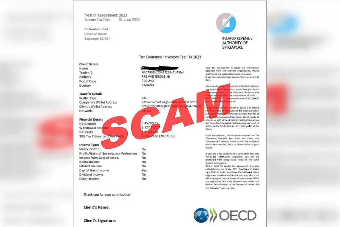 The e-mail claims that the recipient’s endorsement has to be “validated” as payment for ABSD is outstanding