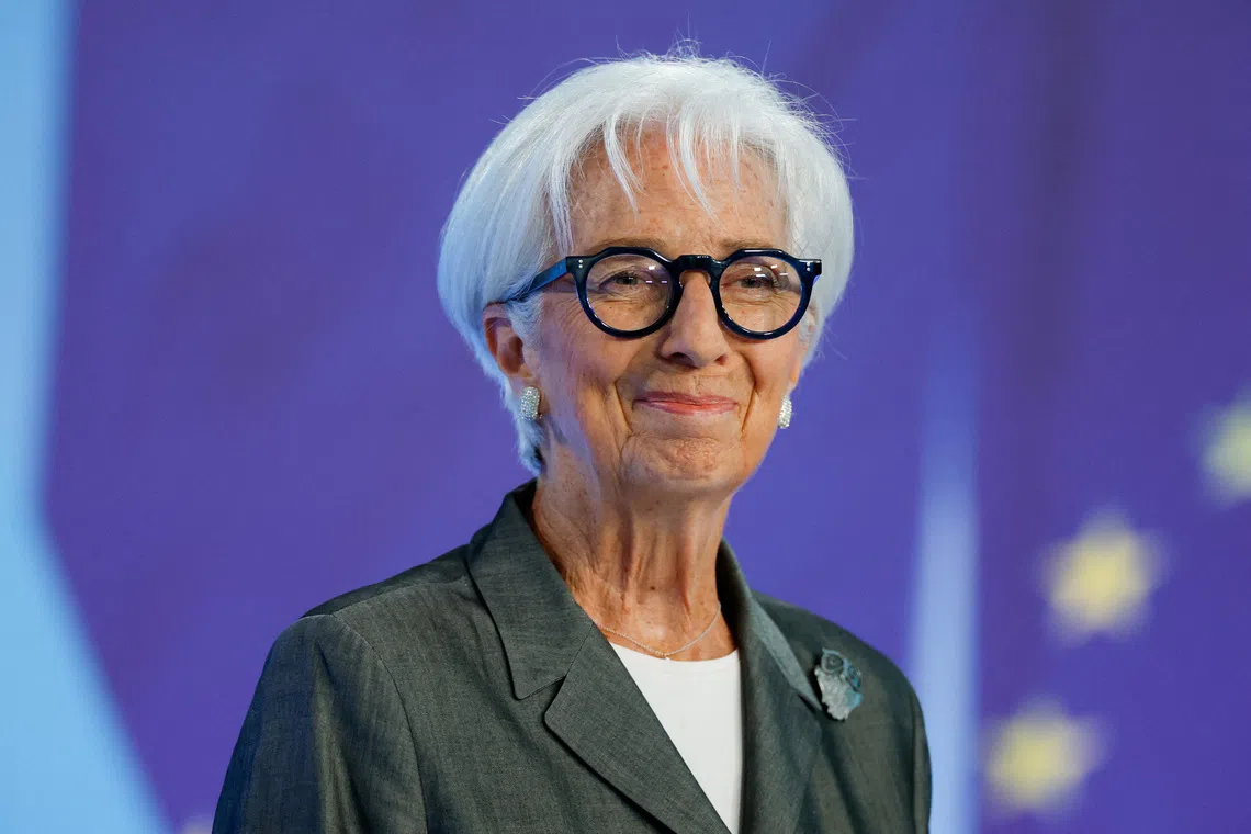 The European Central Bank (ECB) president Christine Lagarde’s term was scheduled to run until the end of Oct 2027.