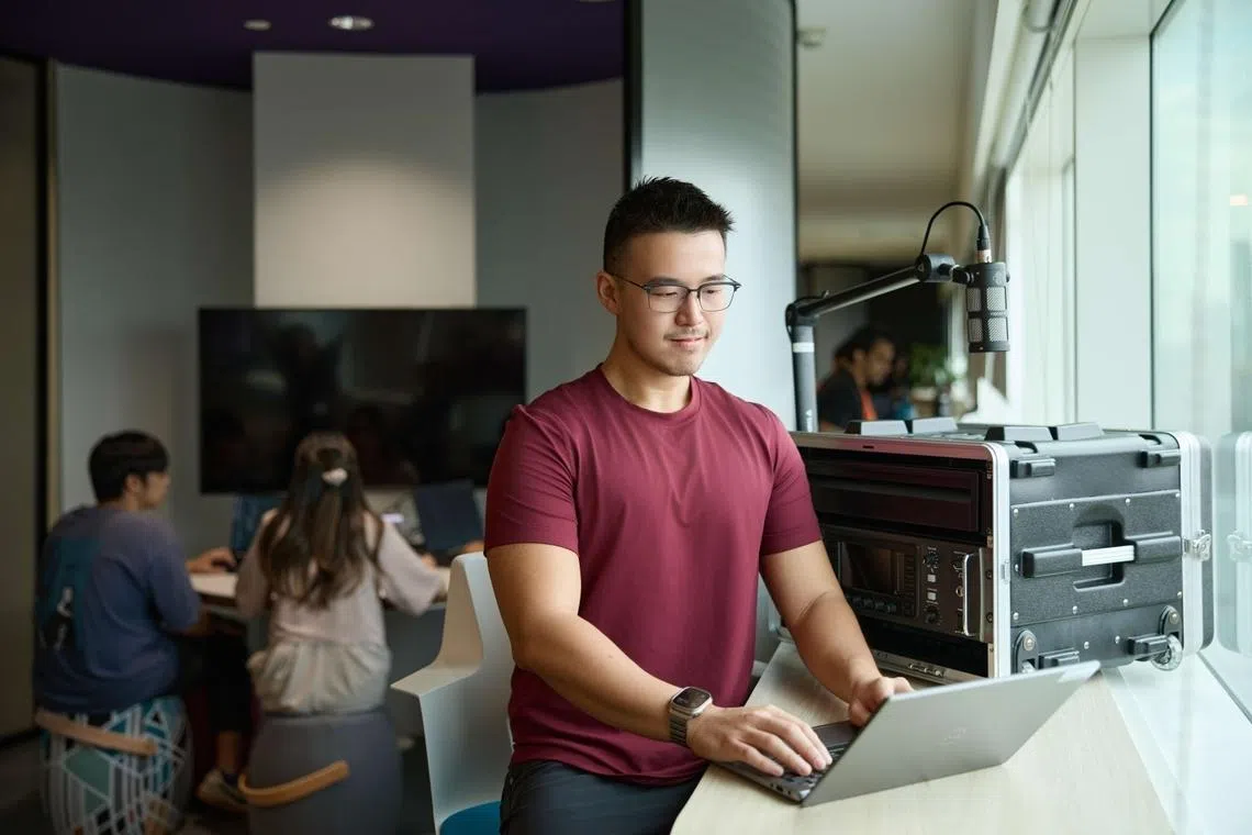 clarence teo working on language ai systems designed to understand singaporean speech patterns including local accents dialects and informal expressions for police force, example of public sector tech and ai job