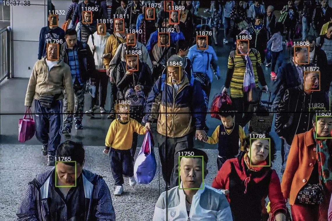 China has blanketed its citizens with an AI-enabled surveillance network that includes facial recognition software.
