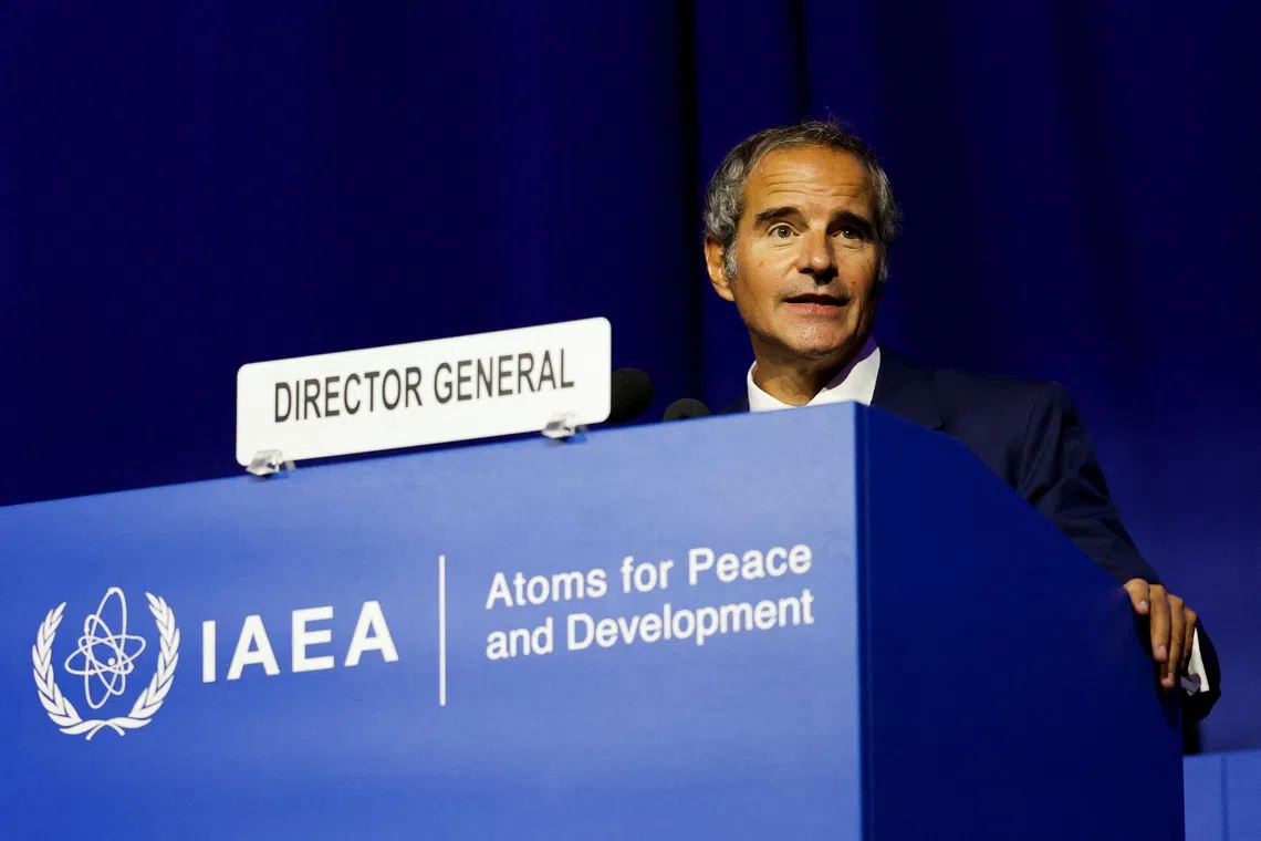 IAEA inspecting in Iran, not seeing any ‘substantive work’, says Grossi ...