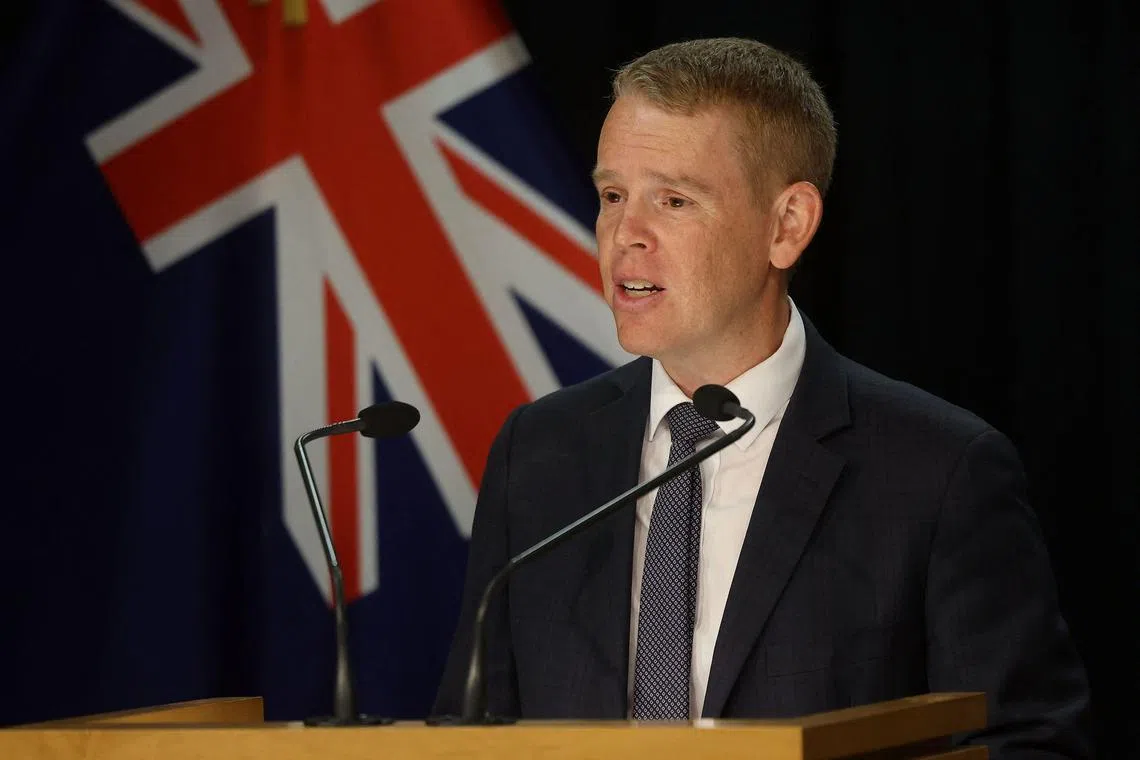 Mr Hipkins said he would be sworn in as the nation’s 41st prime minister by the governor general on Wednesday after Ms Ardern formally steps down..