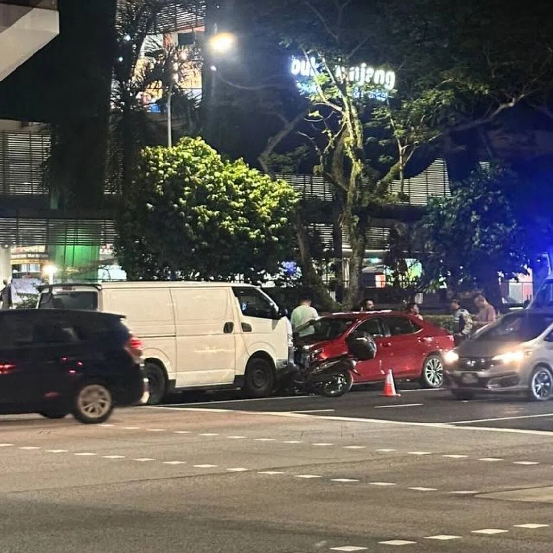 The authorities were alerted to the accident at around 9pm on Aug 14.