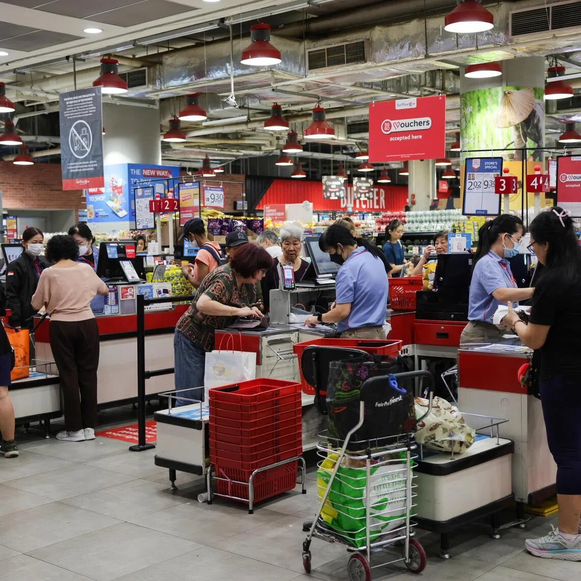 Customers will receive a $6 FairPrice return voucher with every $60 spent using CDC vouchers in a single transaction at any FairPrice store.